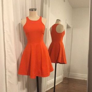 Orange Elizabeth and James Dress!